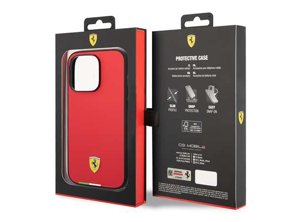 قاب چرمی مگ سیف آیفون 14 پرو طرح فراری CG Mobile iphone 14 Pro Ferrari Magsafe Leather Case - تصویر 6