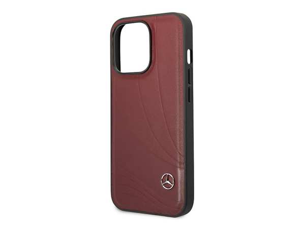قاب چرمی آیفون 14 پرو طرح مرسدس بنز Mercedes-Benz Leather Case - تصویر 4