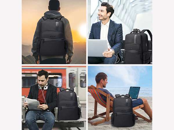 کوله پشتی ضد آب با درگاه یو اس بی بنج Bange BG-2603 Waterproof Backpack with USB Port - تصویر 11