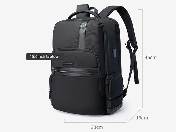 کوله پشتی ضد آب با درگاه یو اس بی بنج Bange BG-2603 Waterproof Backpack with USB Port - تصویر 4