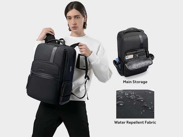 کوله پشتی ضد آب با درگاه یو اس بی بنج Bange BG-2603 Waterproof Backpack with USB Port - تصویر 5