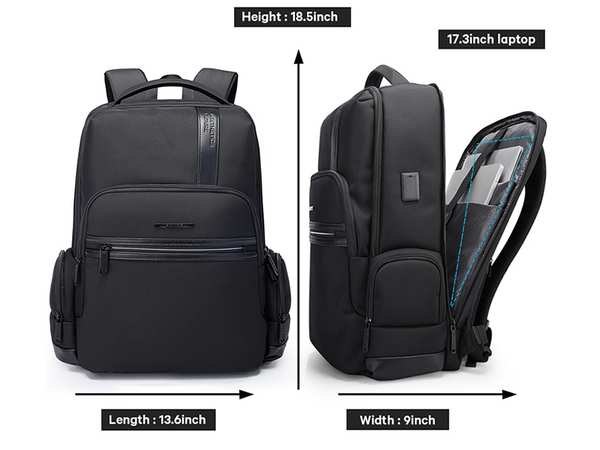 کوله پشتی ضد آب با درگاه یو اس بی بنج Bange BG-2603 Waterproof Backpack with USB Port - تصویر 7