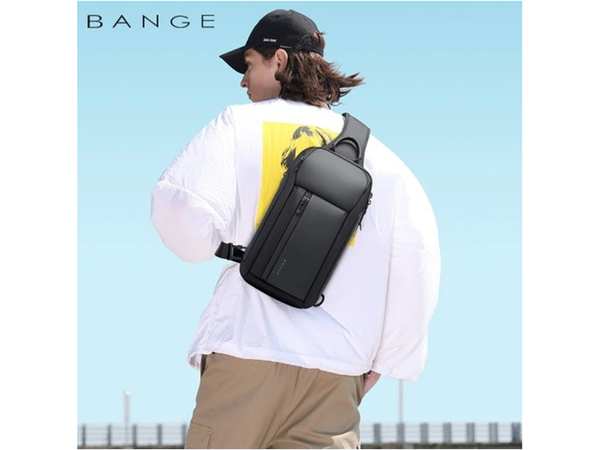 کوله پشتی تک بند ضد آب بنج Backpack Bange BG-7566 one shoulder - تصویر 2