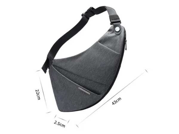 کیف قفسه سینه ضد آب آیپد 7.9 اینچ بنج Bange BG-7378 Men Waterproof Crossbody Chest Bag - تصویر 2