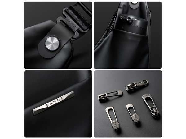 کیف قفسه سینه ضد آب آیپد 7.9 اینچ بنج Bange BG-7378 Men Waterproof Crossbody Chest Bag - تصویر 7