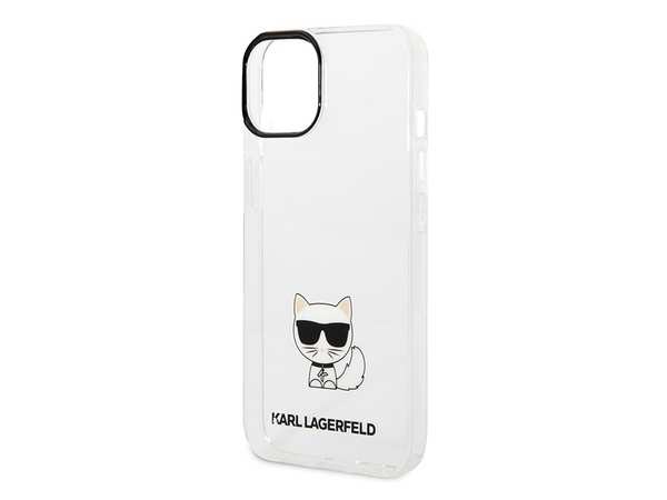 قاب محافظ شیشه ای آیفون 14 طرح گربه کارل CG Mobile iphone 14 Karl Cat Case - تصویر 3
