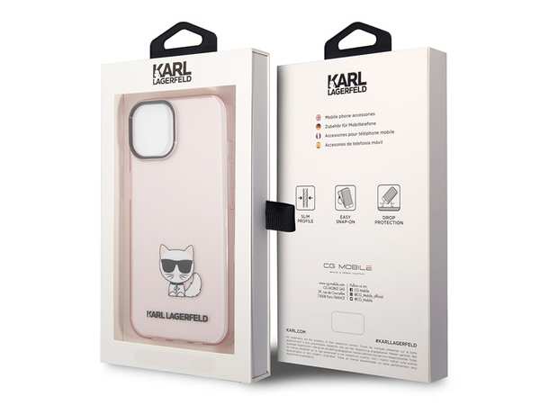 قاب محافظ شیشه ای آیفون 14 طرح گربه کارل CG Mobile iphone 14 Karl Cat Case - تصویر 7