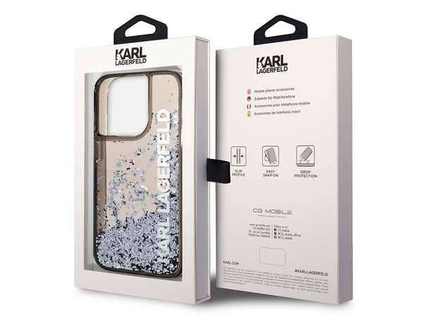 قاب آکواریومی آیفون 14 پرو طرح کارل CG Mobile iphone 14 Pro Karl Lagerfeld Aquarium Case - تصویر 7