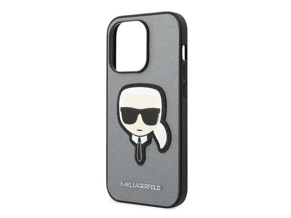 قاب چرمی آیفون 14 پرو طرح کارل CG Mobile iphone 14 Pro Karl Lagerfeld Leather Case - تصویر 6
