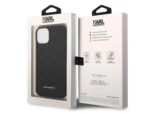 قاب محافظ آیفون 14 طرح کارل برجسته CG Mobile iphone 14 Karl Lagerfeld Case - تصویر 5