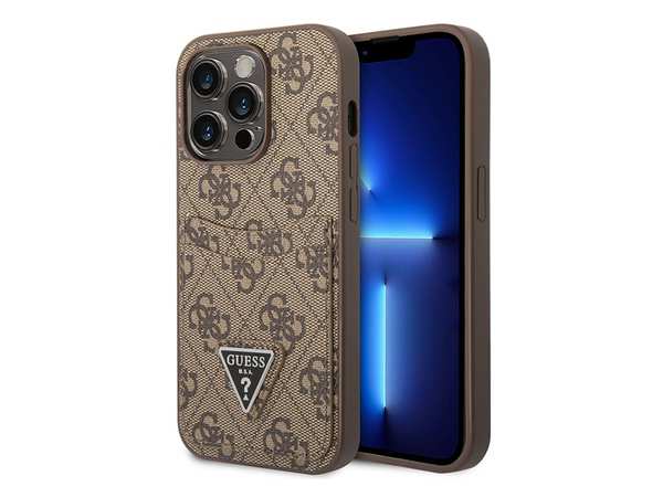 قاب چرمی جاکارتی دار آیفون 14 پرو CG Mobile iphone 14 Pro Guess Leather Case