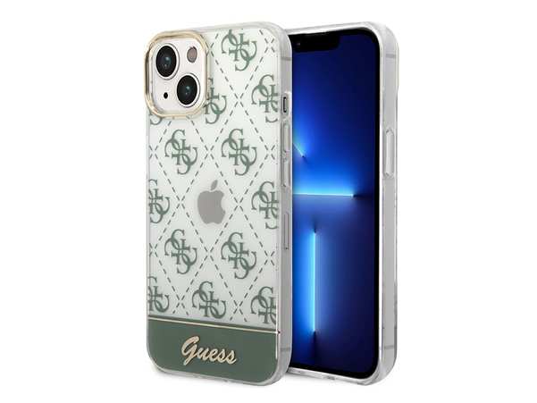 قاب شیشه ای طرحدار آیفون 14 CG Mobile iphone 14 Guess Case842981NC6584