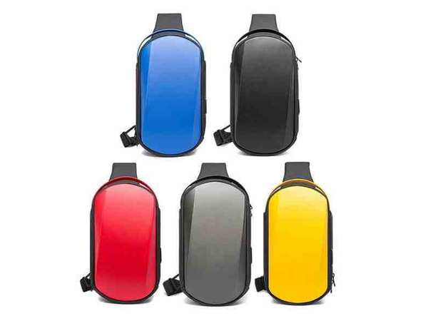 کوله تک بند ضد آب یو اس بی دار بنج BANGE BG-7256 Men Chest Bag Waterproof - تصویر 3