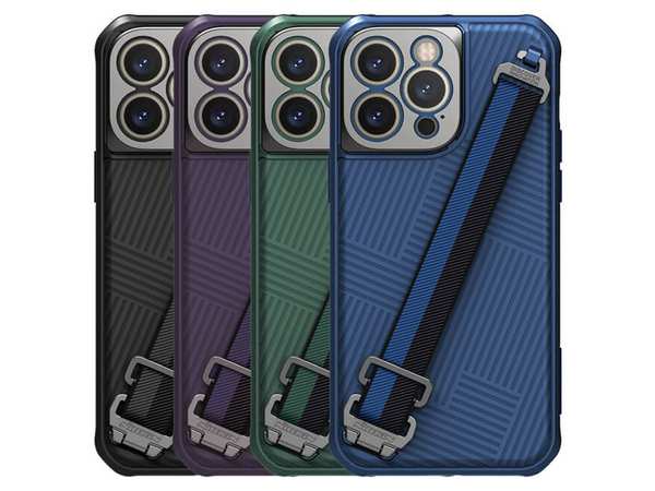 قاب محافظ بنددار آیفون 14 پرومکس نیلکین Nillkin Apple iPhone 14 Pro Max Strap Case