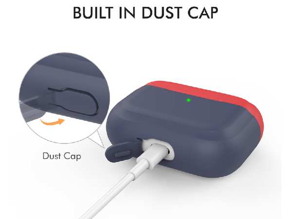 کاور سیلیکونی ایرپاد پرو آها استایل AhaStyle PT-P2 Silicon Case Apple AirPods Pro DuoTone - تصویر 10