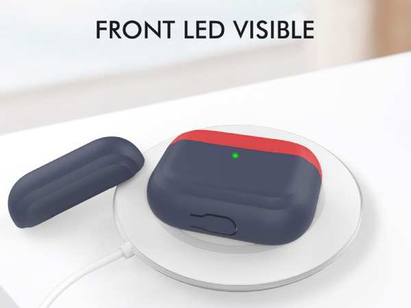 کاور سیلیکونی ایرپاد پرو آها استایل AhaStyle PT-P2 Silicon Case Apple AirPods Pro DuoTone - تصویر 13