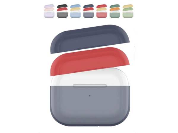 کاور سیلیکونی ایرپاد پرو آها استایل AhaStyle PT-P2 Silicon Case Apple AirPods Pro DuoTone - تصویر 3