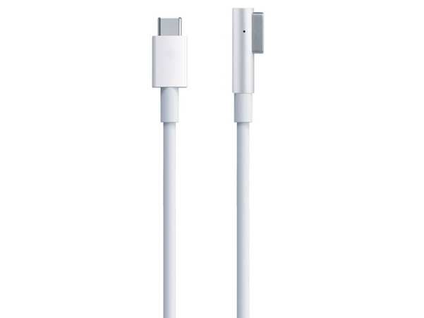 کابل شارژ مغناطیسی مک بوک تایپ سی 100 وات دو متری کوتتسی Coteetci MacBook MagSafe "L" style charging data cable 16001-M1840952NC5817