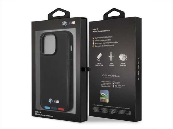 قاب چرمی آیفون 14 طرح بی ام و ام3 CG Mobile iphone 14 BMW M3 Leather Case - تصویر 2