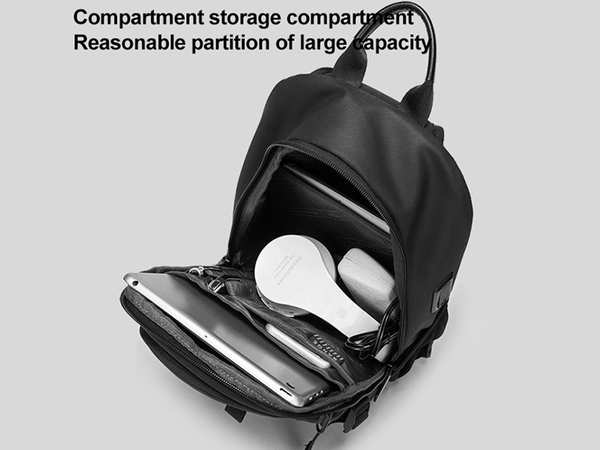 کوله کراس بادی تک بند ضد آب یو اس بی دار بنج Bange BG-77120 Men Waterproof Crossbody Chest Bag with USB - تصویر 3