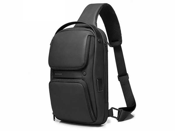 کوله تک بند ضد آب یو اس بی دار بنج  BANGE BG-7258 High-end Men's Crossbody Bag842728NC6518