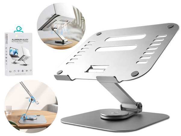 نگهدارنده لپ تاپ و مک بوک سه محوره آلومینیومی کوتتسی COTECi SD-42 Aluminum Alloy Laptop Stand 52006841430NC6015