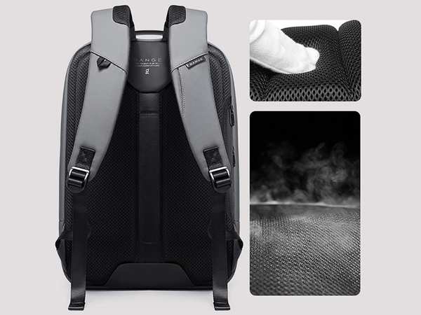 کوله پشتی ضد آب یو اس بی دار بنج Bange BG-7238 Waterproof Backpack with USB Port - تصویر 11
