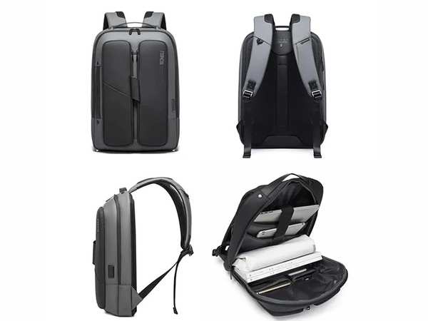 کوله پشتی ضد آب یو اس بی دار بنج Bange BG-7238 Waterproof Backpack with USB Port - تصویر 2