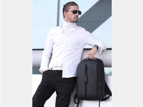 کوله پشتی ضد آب یو اس بی دار بنج Bange BG-7238 Waterproof Backpack with USB Port - تصویر 7