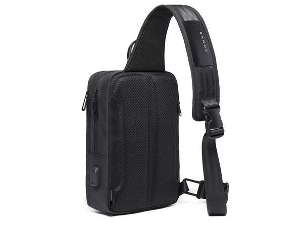کوله تک بند یو اس بی دار بنج BANGE BG-77107 Anti Theft Single strap backpack 9.7 - تصویر 4