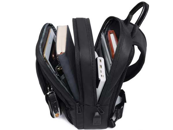 کوله تک بند یو اس بی دار بنج BANGE BG-77107 Anti Theft Single strap backpack 9.7 - تصویر 6