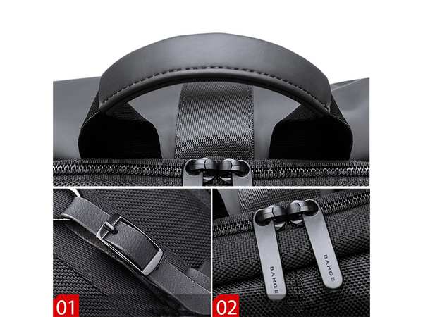 کوله پشتی ضد آب بنج BANGE BG-G66 Business Shoulders Bag Waterproof Backpack - تصویر 12