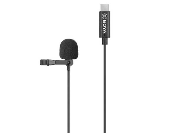 میکروفون  یقه ای سیمی تایپ سی بویا BOYA BY-M3-OA Microphone