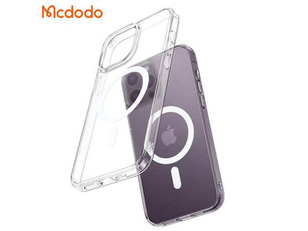 قاب محافظ مگ سیف آیفون 14 پلاس شفاف مک دودو Mcdodo Crystal PC-3091 Apple iPhone 14 Plus Magsafe Case842298NC6326