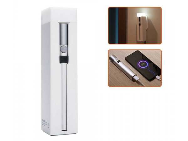 چراغ قوه القایی چند کاره شیائومی Xiaomi NEXTOOL ZES0425 Multi function Induction Flashlight - تصویر 3