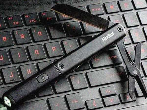 چراغ قوه سه کاره ضدآب شیائومی Multitool Xiaomi Nextool N1 flashlight-scissors-knife NE20026 - تصویر 17