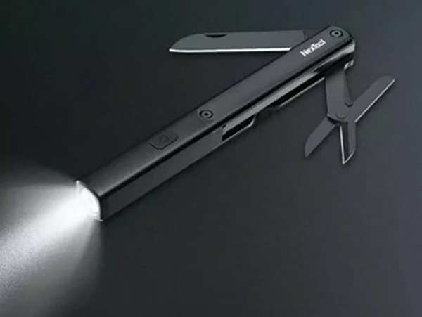 چراغ قوه سه کاره ضدآب شیائومی Multitool Xiaomi Nextool N1 flashlight-scissors-knife NE20026 - تصویر 3