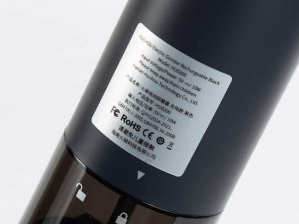 فلفل ساب و نمک ساب شارژی شیائومی Xiaomi HUOHOU Electric Grinder HU0200 - تصویر 9