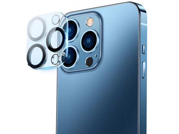 محافظ دوربین آیفون 14 پرو و 14 پرومکس (پک دوعددی) بیسوس Baseus 14 Pro/14 Pro Max Lens Film Max SGQK000802