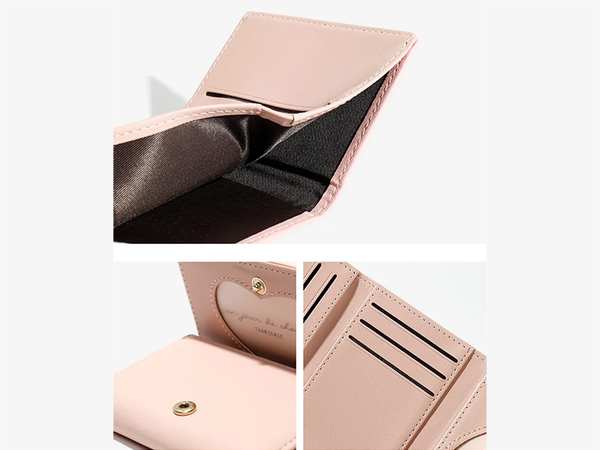 کیف پول دخترانه فانتزی با زنجیر تزئینی تائومیک میک TAOMICMIC 929591 small cartoon short wallet women - تصویر 10