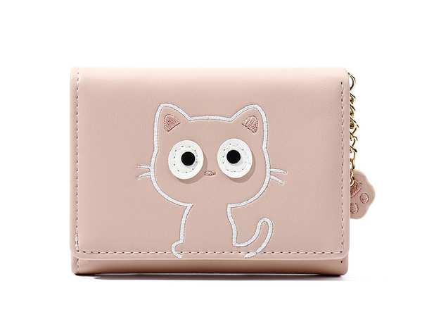 کیف پول دخترانه فانتزی با زنجیر تزئینی تائومیک میک TAOMICMIC 929591 small cartoon short wallet women - تصویر 4