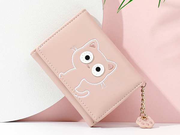 کیف پول دخترانه فانتزی با زنجیر تزئینی تائومیک میک TAOMICMIC 929591 small cartoon short wallet women - تصویر 8
