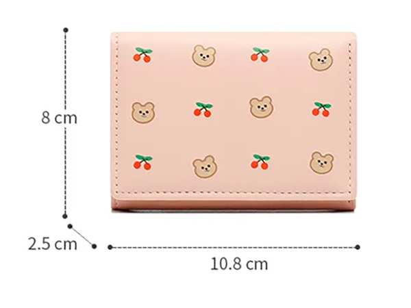 کیف پول دخترانه فانتزی تائومیک میک TAOMICMIC Y8718 Women's Wallet Tri-Fold Wallet - تصویر 13