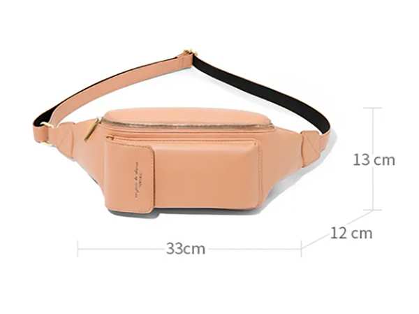 کیف دوشی زنانه کیف کمری و شانه ای زنانه و مردانه تائومیک میک TAOMICMIC D7073 Durable Leather Crossbody Bag - تصویر 13