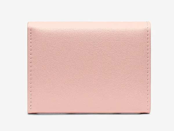 کیف پول دخترانه فانتزی تاشو با طراحی برجسته TAOMICMIC Y8902 three-fold women money clip short wallet - تصویر 9