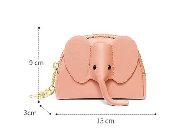 کیف پول دخترانه کوچک طرح فیل TAOMICMIC Y8909 Women's Small Wallet - تصویر 12