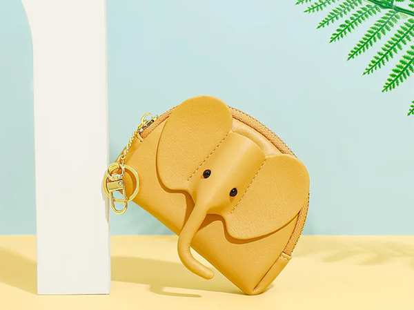 کیف پول دخترانه کوچک طرح فیل TAOMICMIC Y8909 Women's Small Wallet - تصویر 16