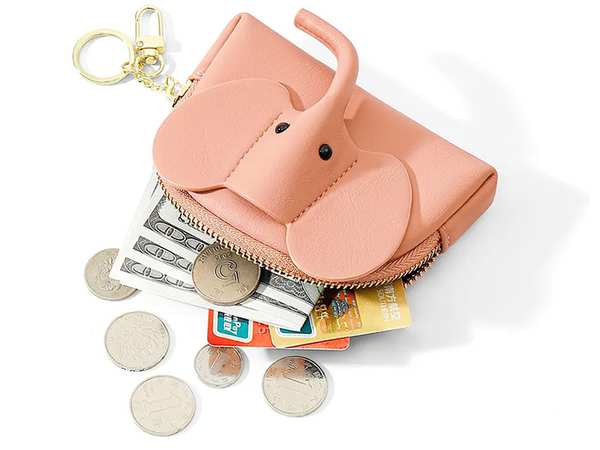 کیف پول دخترانه کوچک طرح فیل TAOMICMIC Y8909 Women's Small Wallet - تصویر 8