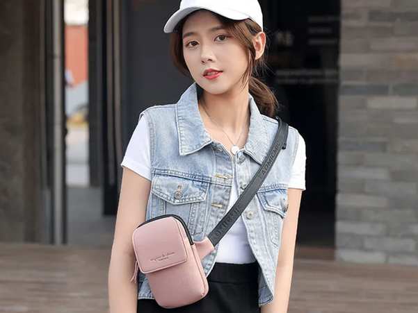 کیف دوشی کوچک زنانه TAOMICMIC D7031 Crossbody Cell Phone Bag