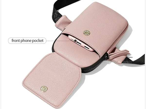 کیف دوشی کوچک زنانه TAOMICMIC D7031 Crossbody Cell Phone Bag - تصویر 6